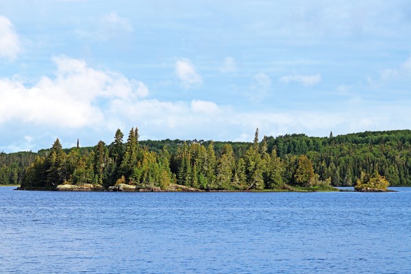 Bonar Lake Islands II by Deb Oppermann